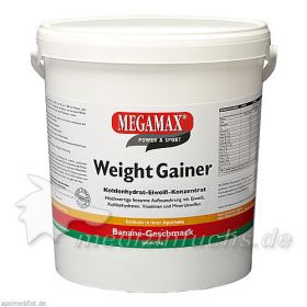 WEIGHT GAINER Megamax Banane Pulver, 7000 G – PZN 7346003 из Германии (PZN 7346003)