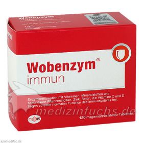 WOBENZYM immun Tabletten, 120 ST – PZN 7368631 из Германии (PZN 7368631)