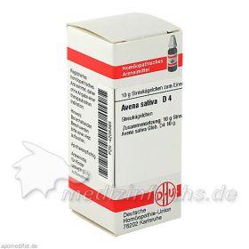 AVENA SATIVA D 4, 10 G – PZN 4206365 из Германии (PZN 4206365)