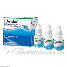 ARTELAC, 3X10 ML – PZN 4348208 из Германии (PZN 4348208)