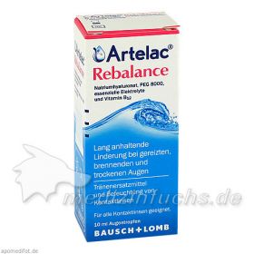 Artelac Rebalance, 10 ML – PZN 6907474 из Германии (PZN 6907474)