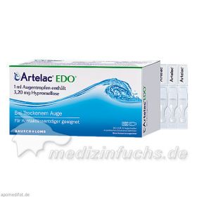 ARTELAC EDO, 60X0.6 ML – PZN 7617608 из Германии (PZN 7617608)