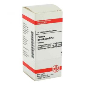 Zincum Metallicum D 12 Tabletten (80 stk) – PZN 2118214 из Германии (PZN 2118214)