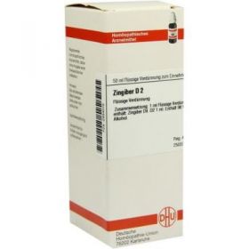 Zingiber D 2 Dilution (50 ml) – PZN 2934072 из Германии (PZN 2934072)