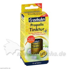 ZIRKULIN Propolis Tinktur, 15 ML – PZN 10282778 из Германии (PZN 10282778)
