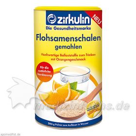 ZIRKULIN Flohsamenschalen gemahlen Pulver, 200 G – PZN 11230789 из Германии (PZN 11230789)