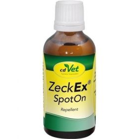 ZECKEX SpotOn Repellent f.Hunde/Katzen, 50 ML – PZN 12346809 из Германии (PZN 12346809)