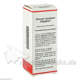 ZINCUM CYANATUM OLIPOPLEX Liquidum, 50 ML – PZN 4451952 из Германии (PZN 4451952)