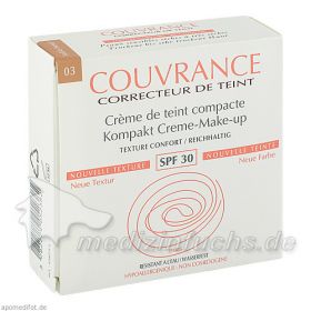 AVENE Couvrance Kompakt Make up reich.sand 03 NEU, 9.5 G – PZN 1661666 из Германии (PZN 1661666)