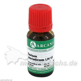 BARIUM MURIATICUM LM 6 Dilution, 10 ML – PZN 3503701 из Германии (PZN 3503701)