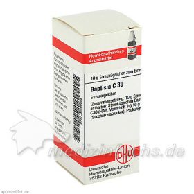 BAPTISIA C30, 10 G – PZN 4206589 из Германии (PZN 4206589)