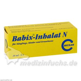 Babix-Inhalat N, 20 ML – PZN 4459675 из Германии (PZN 4459675)