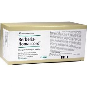 BERBERIS HOMACCORD, 50 ST – PZN 117759 из Германии (PZN 117759)