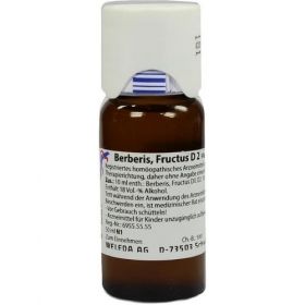 BERBERIS FRUCT D 2, 50 ML – PZN 1632038 из Германии (PZN 1632038)