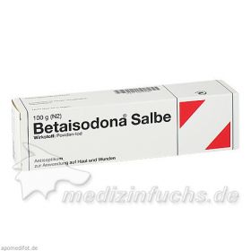 BETAISODONA SALBE, 100 G – PZN 1952547 из Германии (PZN 1952547)