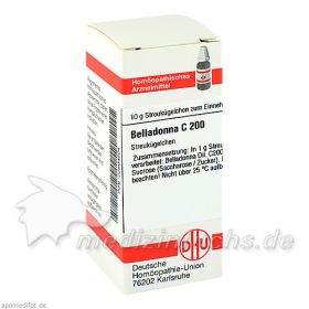 BELLADONNA C200, 10 G – PZN 2894504 из Германии (PZN 2894504)