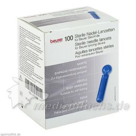 Beurer sterile Nadel-Lanzetten, 100 ST – PZN 3774707 из Германии (PZN 3774707)