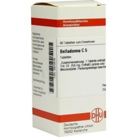 BELLADONNA C 5, 80 ST – PZN 4872576 из Германии (PZN 4872576)