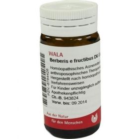 BERBERIS E FRUCTIBUS D 6, 20 G – PZN 8784426 из Германии (PZN 8784426)
