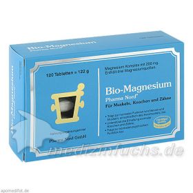 Bio-Magnesium Pharma Nord, 120 ST – PZN 10300068 из Германии (PZN 10300068)