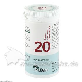 Biochemie Pflüger Nr. 20 Kalium-Aluminium sulf D 6, 400 ST – PZN 6322650 из Германии (PZN 6322650)