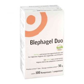 Blephagel Duo 30 g + Pads (1 Pck) – PZN 10134931 из Германии (PZN 10134931)