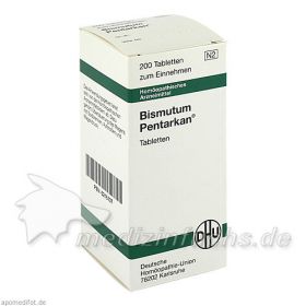 BISMUTUM PENTARKAN, 200 ST – PZN 3216137 из Германии (PZN 3216137)