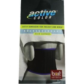 BORT ActiveColor Rueckenbandage schwarz large, 1 ST – PZN 5873431 из Германии (PZN 5873431)