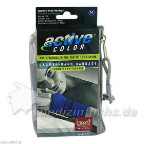 BORT ActiveColor Daumen-Hand-Bandage blau medium, 1 ST – PZN 5873520 из Германии (PZN 5873520)