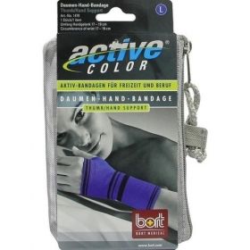 BORT ActiveColor Daumen-Hand-Bandage blau large, 1 ST – PZN 5873537 из Германии (PZN 5873537)