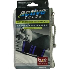 BORT ActiveColor Daumen-Hand-Bandage schwarz small, 1 ST – PZN 5873603 из Германии (PZN 5873603)