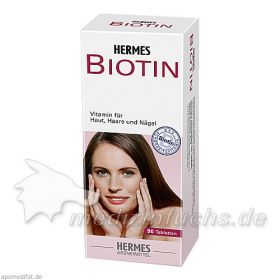 Biotin Hermes 2.5 mg, 90 ST – PZN 8999552 из Германии (PZN 8999552)